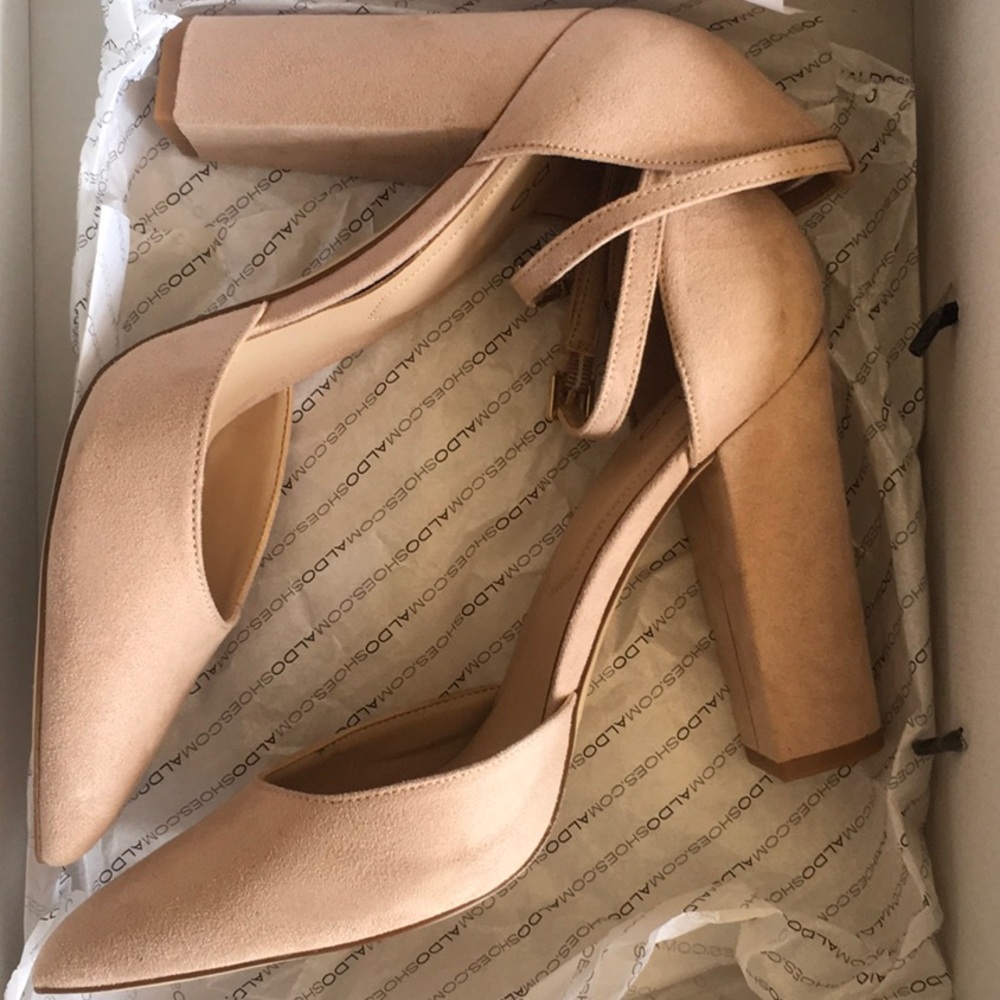 🙌🏾Brand New Aldo Block Heels #VMC - Picture 5 of 5